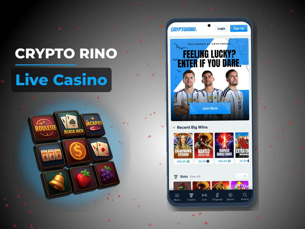Crypto Rino - Live Casino