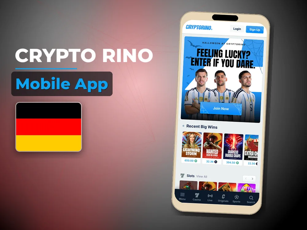 Crypto Rino - Mobile App